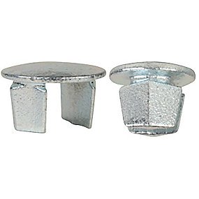 Altech Pipe Clamps Prop 26,9 mm x 3/4''. Galvaniseret. Reol system