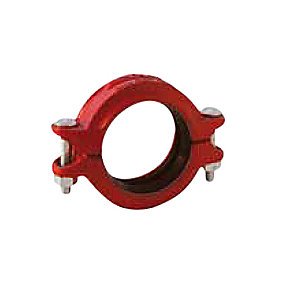 Atusa Sprinkler RS kobling 10'' (273mm.) red paint. Ej til fjernvarme, kun til sprinklersystemer. Fast
