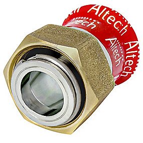 Altech FZ press muffe med omløber 22mm x 1''. Til varmesystemer. M-bakke
