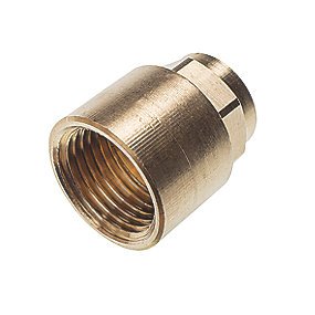 Altech lodde overgangsmuffe 1.1/4'' - 35 mm. Med en rørgevindmuffe og en loddemuffe