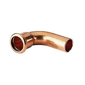 Altech kobber Cu press bøjning 42 mm 90º med en muffe