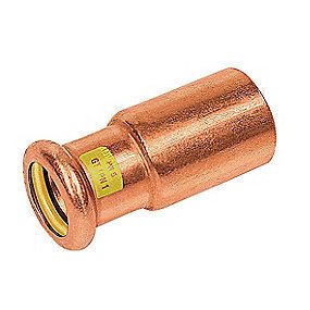 Sanha kobber Press reduktion 18-15mm med en muffe til gas