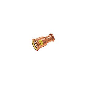 Sanha kobber Press reduktion 35-28mm med 2 muffer til gas