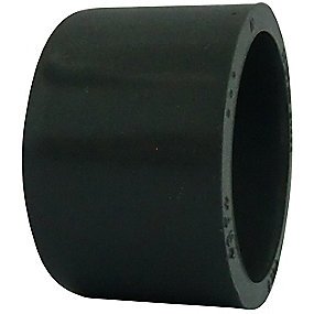 GF PVC Reduktion støttebøsning kort 50-32 mm