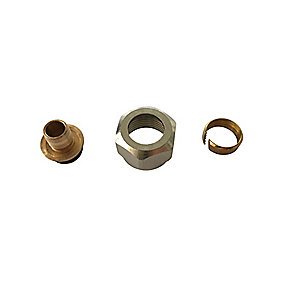 Altech overgang til pex 15x2,5mm x 3/4'', euroconus. Bronze