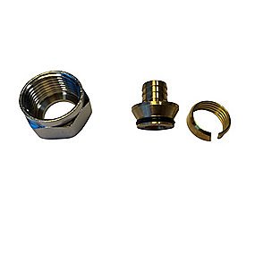 Altech 16x2,0-3/4'' overgang til alupex, euroconus. Bronze