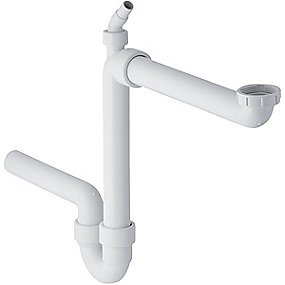 Geberit 50mm vandlås hvid