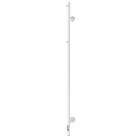 TVS el eldo 1 håndklæderadiator med timer 1400 x 60 mm. 2 og 4 timers timer mulighed ved tryk på knap. Hvid