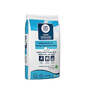 Aqua Danmark saltkrystaller 25 kg. NF-certificeret og godkendt til levnedsmiddelbrug