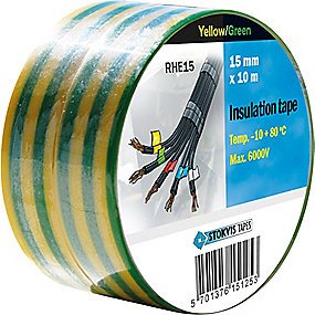 Stokvis PVC tape 15mmx10m