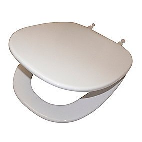 Ifö Aqua toiletsæde Uni-model. Blødt. Hvid