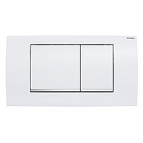 GEBERIT Twinline30 KJ dobbeltskyl. Hvid