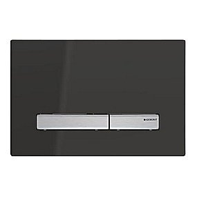 GEBERIT SIGMA50 betjeningsplade dobbeltskyl dybsort