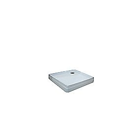 Alterna Luxor Bundkar 90x90 cm til luxor brusekabine, Hvid