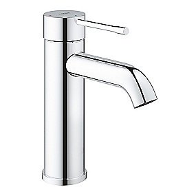 Grohe Essence new håndvaskarmatur 116mm tud med clickventil. Forkromet