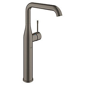 Grohe Essence håndvaskarmatur 179mm tud. Børstet Hard graphite