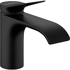 hansgrohe Vivenis håndvaskarmatur 80 uden bundventil, mat sort