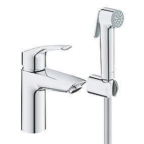 Grohe Eurosmart håndvaskarmatur Hygienica S, krom