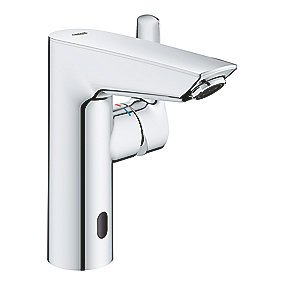 Grohe Eurosmart håndvaskarmatur 2i1 hybrid 6V, krom