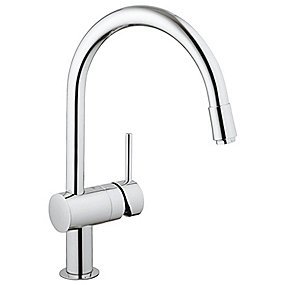 GROHE Minta etgrebs køkkenarmatur med udtræk og C-tud