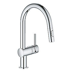 GROHE Minta køkkenarmatur brus dual C-tud. Med udtrækstud. Krom