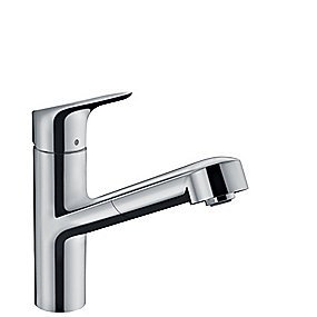 hansgrohe Focus M43 køkkenarmatur 150 med udtrækstud, 1jet, krom