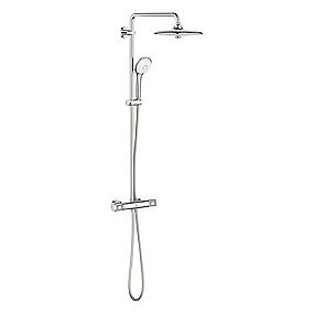 GROHE Euphoria 260 brusesystem termostat CoolT, ø260mm hovedbruser, krom