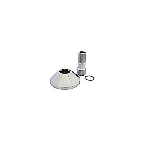 Altech tilgangsstykke lige 3/4'' x 1/2'' - 60 mm, forkromet