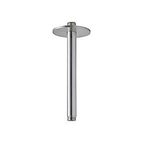 QTOO d line Circle Loftsarm 200mm Ø90 roset, matbørstet
