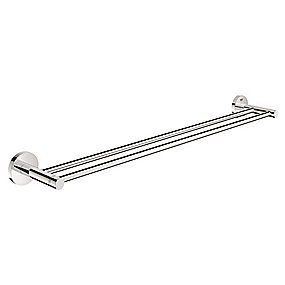 GROHE Essentials Dobbelt håndklædestang 600 mm. Krom