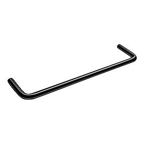 d line QTOO Håndklædestang 650mm PVD børstet Sort Charcoal