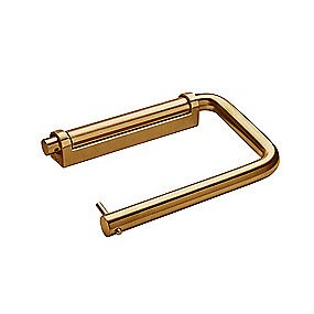 d line QTOO Toiletrulleholder,145 mm PVD børstet Kobber