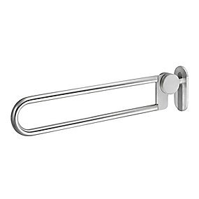 d line QTOO Foldbar toiletstøtte 850 mm, Rustfri stål