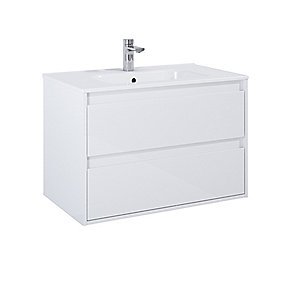 Alterna Luxor Vaskeskab 120 cm Uden vask, Mat hvid
