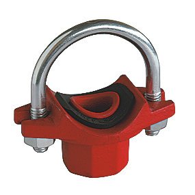 Atusa sprinkler anboring m. gevind DN50X25-60,3X1'' red paint. Ej til fjernvarme, kun til sprinklersystemer.